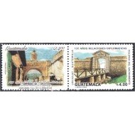 Guatemala 578/79 2007 100 Años de Relaciones diplomáticas Uruguay - Guatemala MNH