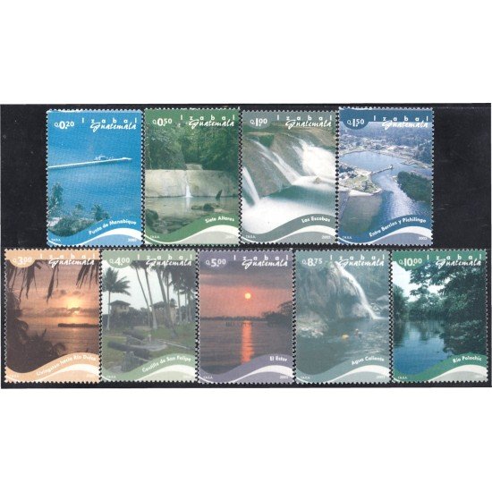 Guatemala 508/16 2004 Paisajes del lago Izabal MNH Guatemala 508/16 2004 Paisajes del lago Izabal MNH