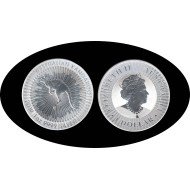 Australia 1 OZ onza  2019  Canguro Kangaroo 1$ Plata Ag