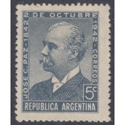 Argentina 421 1965/67 Tipo 1966/67 Jose C. Paz Periódico La Prensa MH