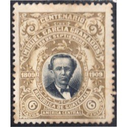 Guatemala 144 1910 Miguel García Granados MH Guatemala 144 1910 Miguel García Granados MH