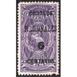 Guatemala 99 1898 Timbre Fiscal Correos Nacionales MH