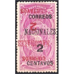 Guatemala 94sb 1898 Sobrecarga inversaTimbre Fiscal Correos Nacionales MH Guatemala 94sb 1898 Sobrecarga inversaTimbre Fiscal Correos Nacionales MH