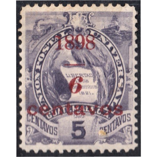 Guatemala 84 1898 Emblema Nacional MH