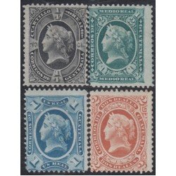 Guatemala 7/10 1875 Figura alegórica de la libertad MNH Guatemala 7/10 1875 Figura alegórica de la libertad MNH