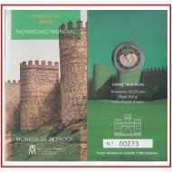España Spain 2019 Cartera Oficial Moneda 2€ euros comm. Proof Muralla de Ávila