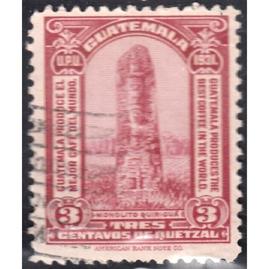 Guatemala 258 1932 Monolito Quiriguá usados