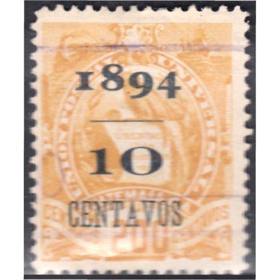 Guatemala 56 1894 Emblema Nacional usados