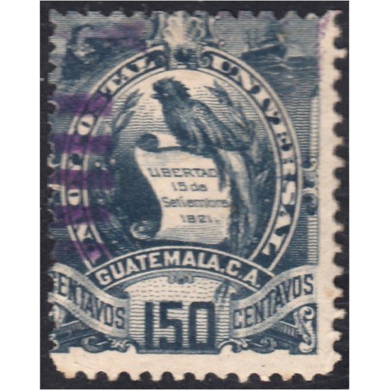 Guatemala 41 1886 Emblema Nacional usados