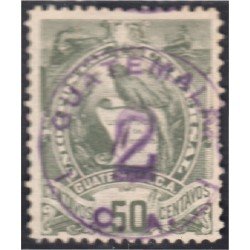Guatemala 38 1886 Emblema Nacional usados