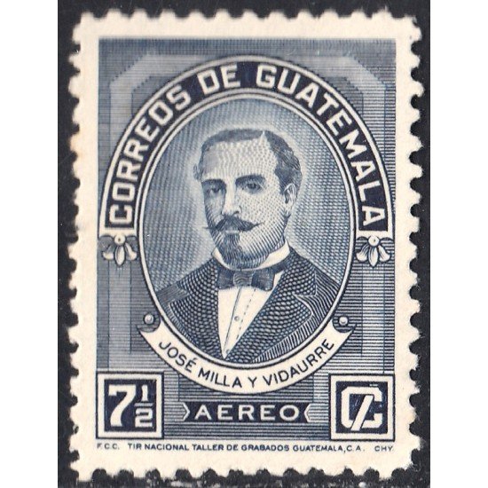 Guatemala A- 136 1945/46 José Milla y Vidaurre MNH