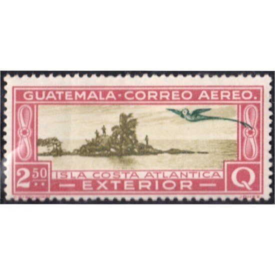 Guatemala A- 52 1935/36 Isla Costa Atlántica MNH