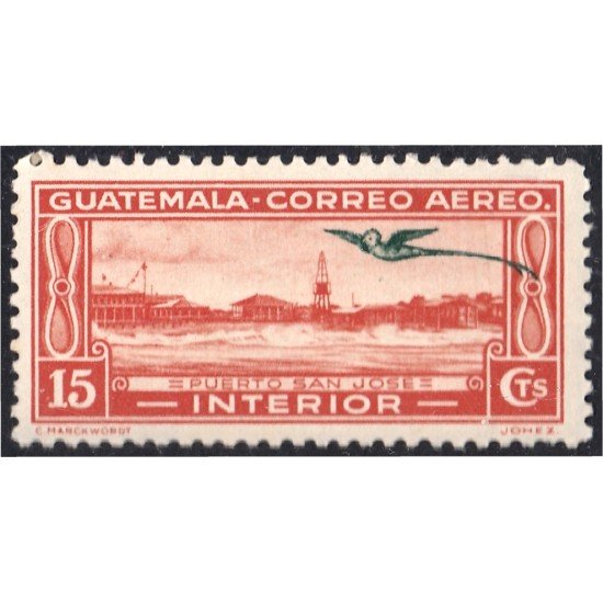 Guatemala A- 35 1935/36 Puerto San José MNH