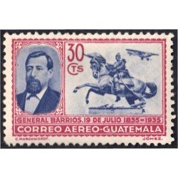 Guatemala A- 29 1935 Gral. Justo Rufino Barrios MNH