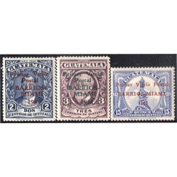 Guatemala A- 16/18 1931 Justo Rufino Barrios Lorenzo Montufar Colón MNH