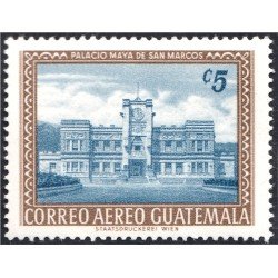 Guatemala A- 296 1964/67 Palacio Maya de San Marcos MNH