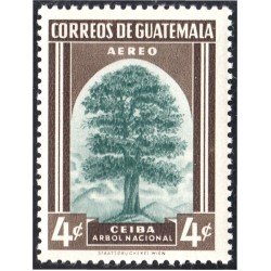 Guatemala A- 290 1963 Ceiba Árbol Nacional MNH