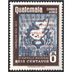 Guatemala A- 286 1963 Desarrollo Industrial Reunión de Presidentes  MNH