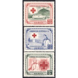Guatemala A- 208/10 1956 Conmemorativas Cruz Roja MNH Guatemala A- 208/10 1956 Conmemorativas Cruz Roja MNH
