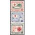 Guatemala A- 208/10 1956 Conmemorativas Cruz Roja MNH