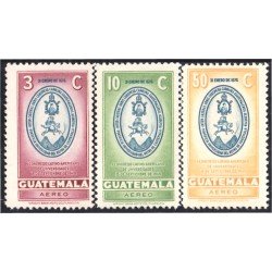 Guatemala A- 165/67 1949 Primer Congreso Latinoamericano de Universidades MNH