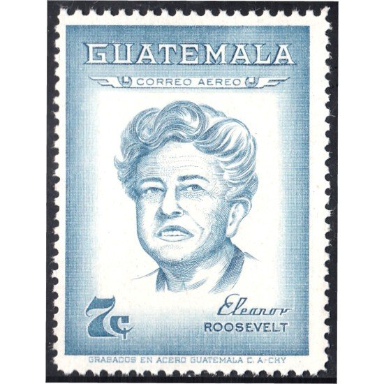 Guatemala A- 501 1973 Eleonor Roosevelt MNH