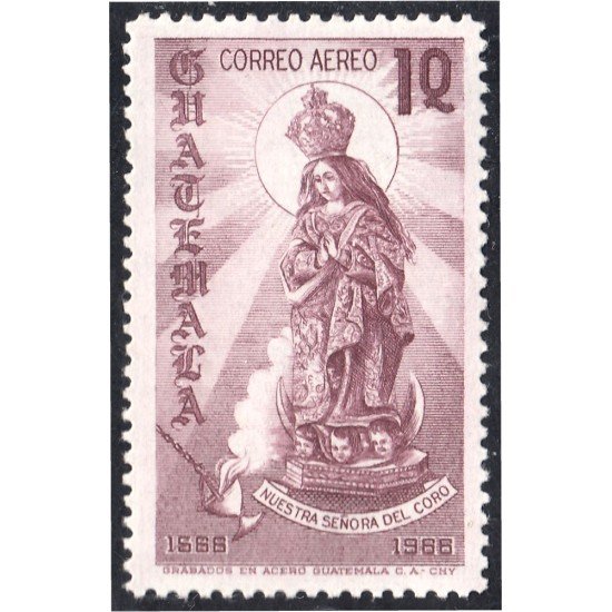 Guatemala A- 415 1968 Nuestra Señora del Coro MNH