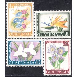 Guatemala A- 362/65 1967 Flores Flowers MNH