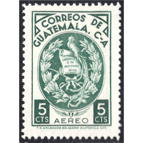 Guatemala A- 358 1967/70 Escudo  MNH