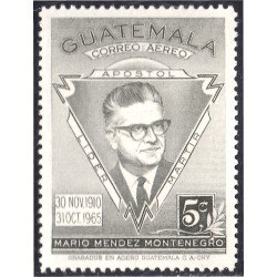 Guatemala A- 353 1967 Mario Méndez Montenegro MNH