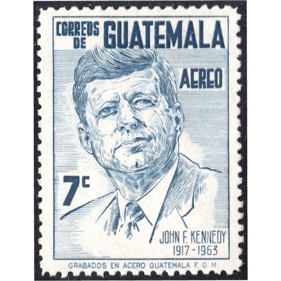 Guatemala A- 306 1964 John F. Kennedy MNH Guatemala A- 306 1964 John F. Kennedy MNH