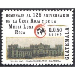 Guatemala A- 837 1990 125º Aniversario de la Cruz Roja MNH Guatemala A- 837 1990 125º Aniversario de la Cruz Roja MNH