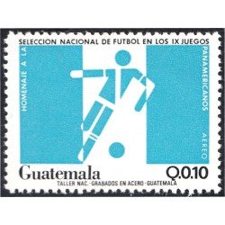 Guatemala A- 820 1987 Homenaje selección nacional de fútbol en los IX Juegos Panamericanos MNH Guatemala A- 820 1987 Homenaje selección nacional de fútbol en los IX Juegos Panamericanos MNH