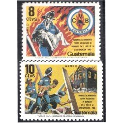 Guatemala A- 806/07 1986 Cuerpo Voluntarios de Bomberos MNH Guatemala A- 806/07 1986 Cuerpo Voluntarios de Bomberos MNH
