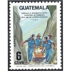 Guatemala A- 801 1985 Cuerpo Voluntarios de Bomberos MNH Guatemala A- 801 1985 Cuerpo Voluntarios de Bomberos MNH