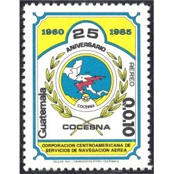 Guatemala A- 799 1985 Corporación Centroamericana de Servicios de Navegación Aérea MNH Guatemala A- 799 1985 Corporación Centroamericana de Servicios de Navegación Aérea MNH
