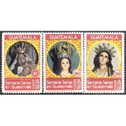 Guatemala A- 643/45 1978 Semana Santa MNH Guatemala A- 643/45 1978 Semana Santa MNH