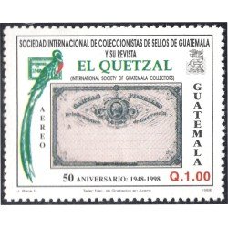 Guatemala A- 871 1998 Sociedad Internacional de coleccionistas de sello en Guatemala MNH