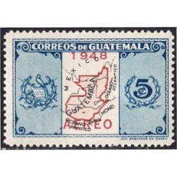 Guatemala A- 159 1948 Carta modificada de Guatemala MH