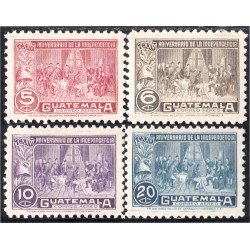 Guatemala A- 145/48 1946 Aniversario de la Revolución del 20 de Octubre MH