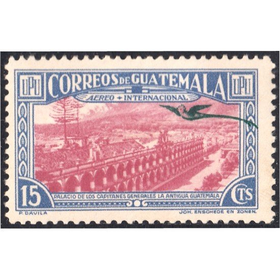Guatemala A- 120 1939 Palacio de los Capitanes Generales MH Guatemala A- 120 1939 Palacio de los Capitanes Generales MH