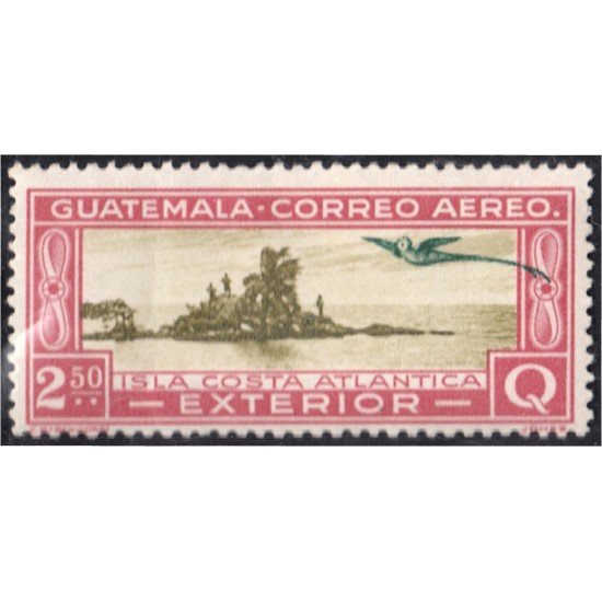 Guatemala A- 52 1935/36 Isla Costa Atlántica MH Guatemala A- 52 1935/36 Isla Costa Atlántica MH