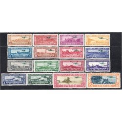 Guatemala A- 39/53 1935/36 Puerto Villa Parque Ruinas Aeródromo Aeropuerto MH