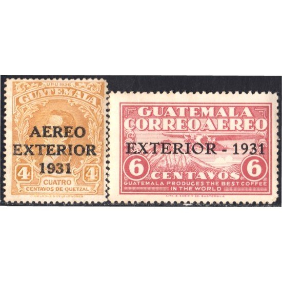 Guatemala A- 12/13 1931 García Granados Guatemala produce el mejor café del mundo MH Guatemala A- 12/13 1931 García Granados Guatemala produce el mejor café del mundo MH