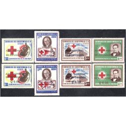 Guatemala A- 253/60 1960 Conmemorativas Cruz Roja MH Guatemala A- 253/60 1960 Conmemorativas Cruz Roja MH