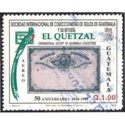 Guatemala A- 871 1998 Sociedad Internacional de coleccionistas de sello en Guatemala usados