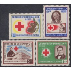 Guatemala A- 230/33 1958 Conmemorativas Cruz Roja MNH Guatemala A- 230/33 1958 Conmemorativas Cruz Roja MNH