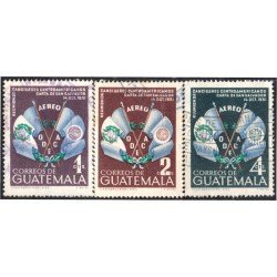 Guatemala A- 205/07 1954 Reunión de Cancilleres Centroamericanos usados Guatemala A- 205/07 1954 Reunión de Cancilleres Centroamericanos usados