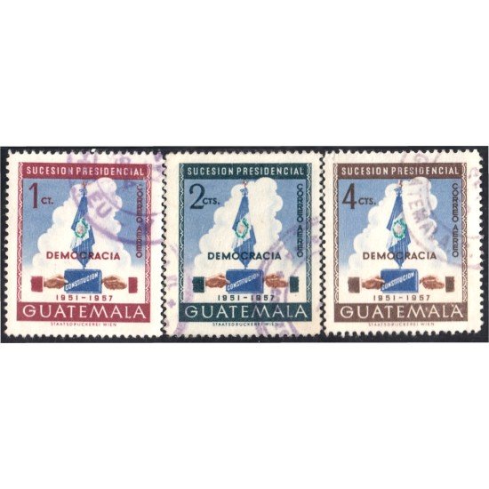 Guatemala A- 186/88 1953 Democracia Constitución usados