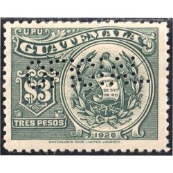 Guatemala Timbres de Servicio 62 1926 Unión postal universal Emblema Nacional MH Guatemala Timbres de Servicio 62 1926 Unión postal universal Emblema Nacional MH